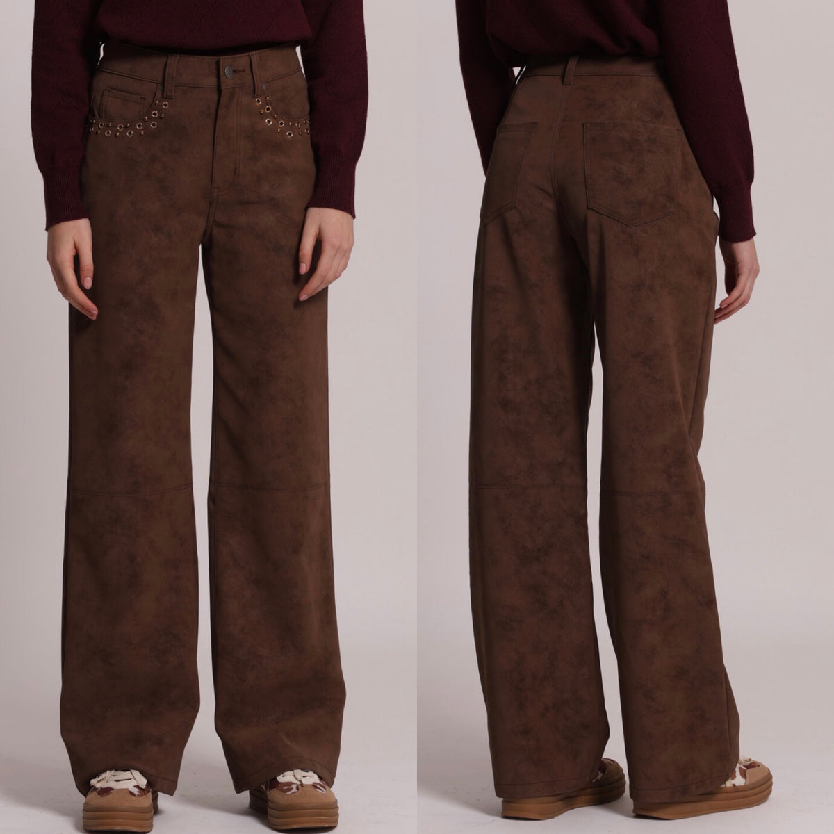 Pantaloni tessuto spalmato Mimì Muà