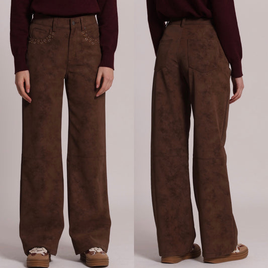 Pantaloni tessuto spalmato Mimì Muà