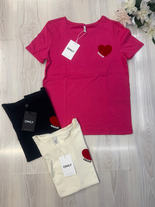T-shirt Amour Only