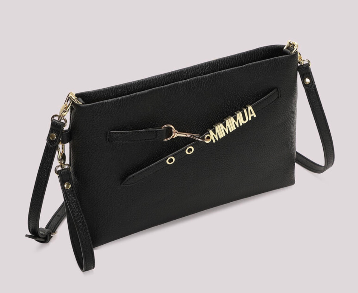 Pochette nera Mimì Muà