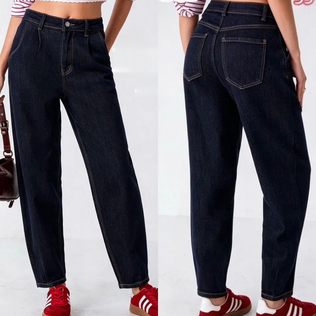 Jeans balloon 🎈 blu scuro