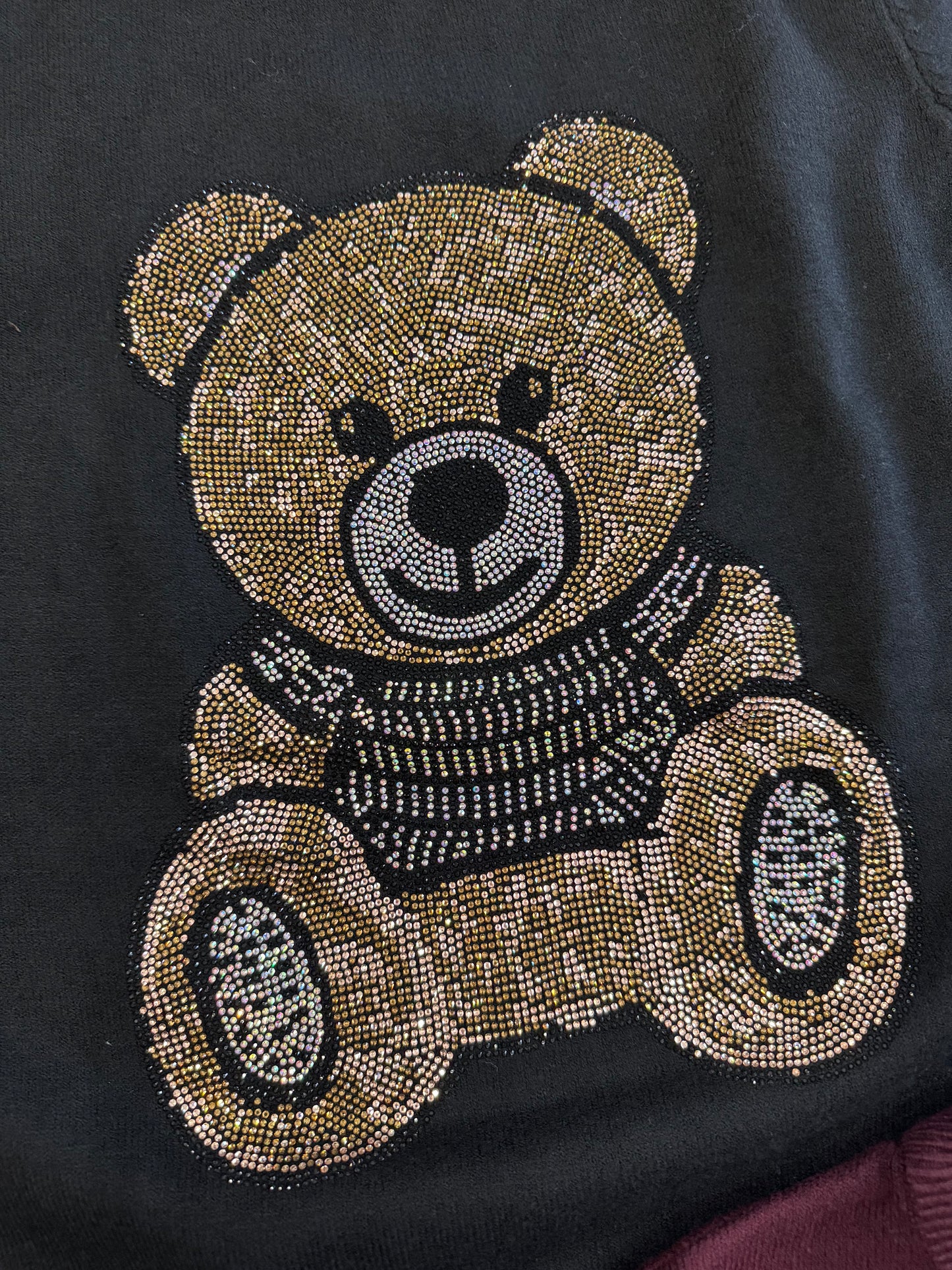 Maglioncino orsetto strass