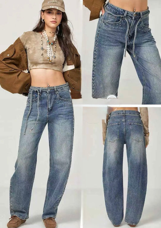 Jeans borchie