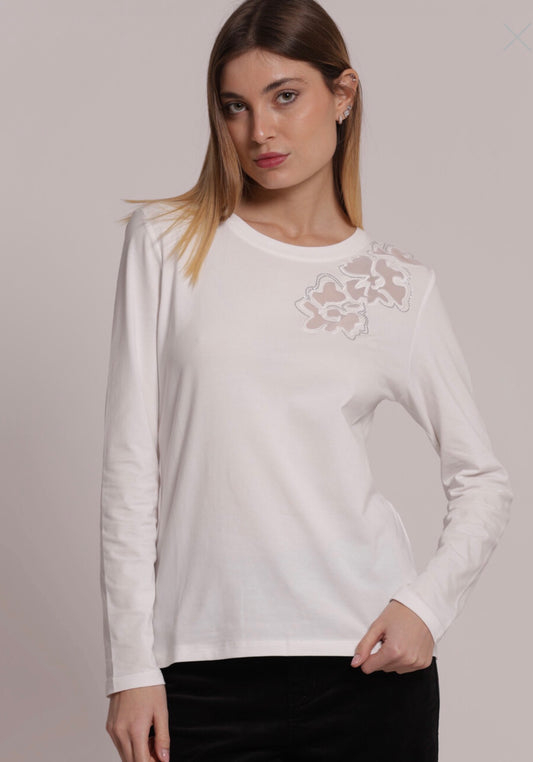 T-shirt fiore Mimì Muà